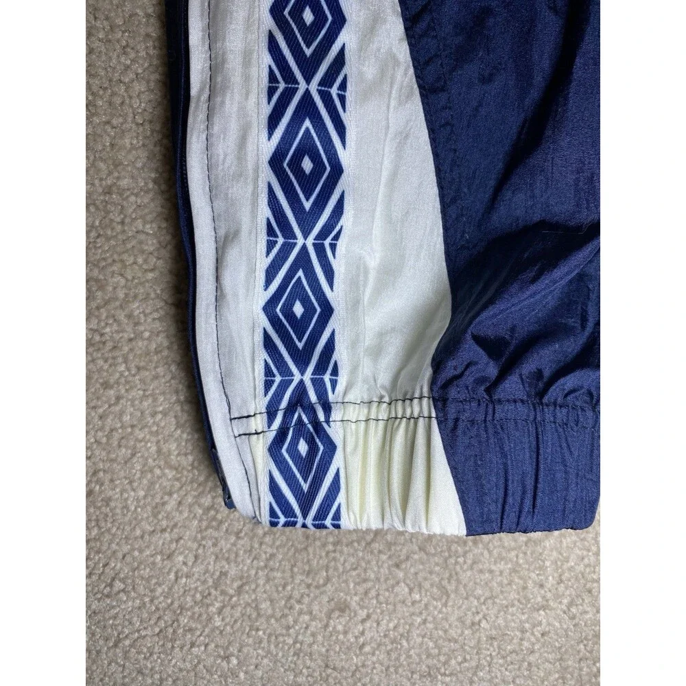 Vintage 1995 Umbro Youth XL Rosario Track Pants Navy Blue NWT 90s Soccer